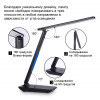 Настільна LED лампа VHG TX26CО з календарем та бездротовою зарядкою Black